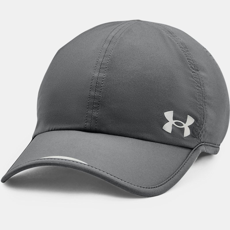 Men's  Under Armour  Iso-Chill Launch Run Hat Pitch Gray / Pitch Gray / Reflective OSFM